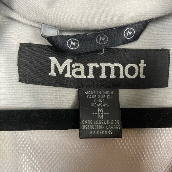 MARMOT Winter Ski Snowboard Jacket Full Zip Hooded Coat Shell Sz M - Picture 10 of 14